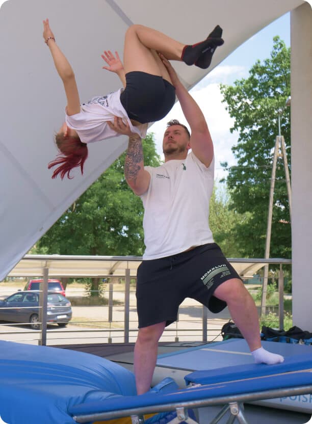 Children playing outdoors